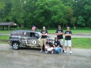 Agent Clint car & crew