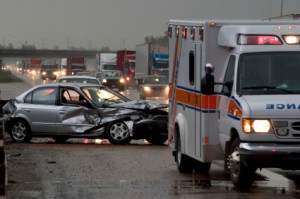 Accident with injury